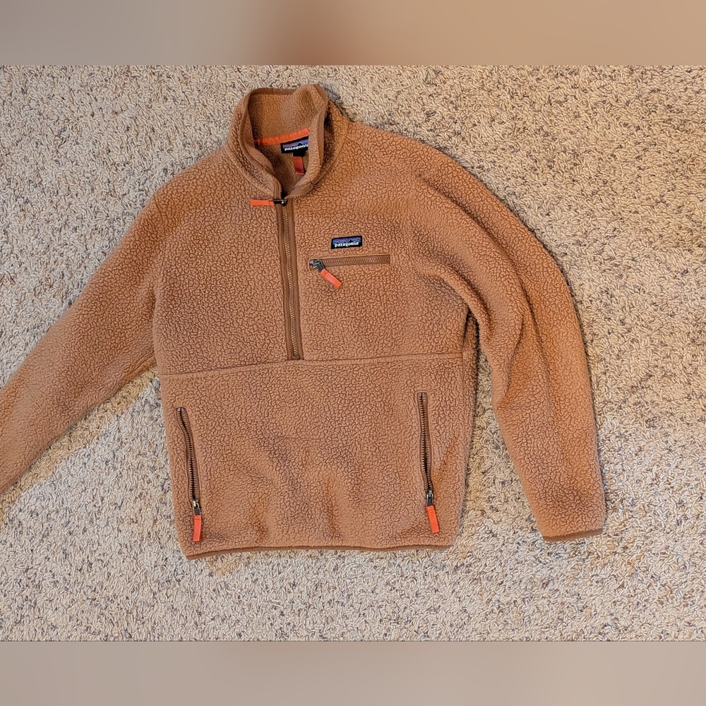 Patagonia Brown Fleece Pullover